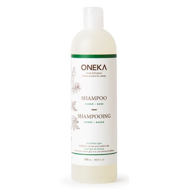 Oneka Cedar & Sage Shampoo 500mL-8016