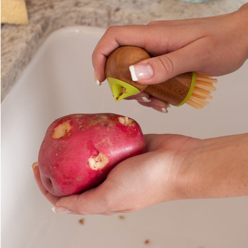 Full Circle Tater Mate Potato Brush with Eye Remover