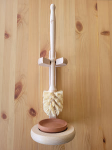 Bamboo Toilet Brush/Stand