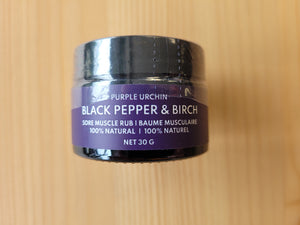 Black Pepper & Birch Sore Muscle Rub