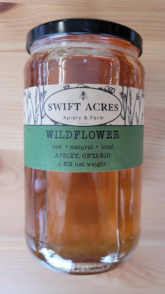 Swift Acres Liquid natural Wildflower Honey (1kg) - 5858