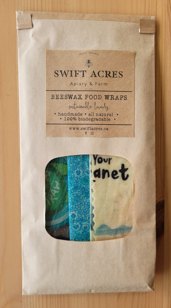 Swift Acres Beeswax Food Wrap Set - 5862