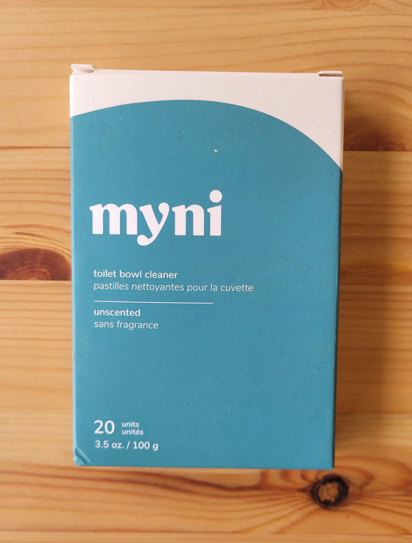Myni Toilet Bowl Cleaner Tablets (Package of 20) - 4519