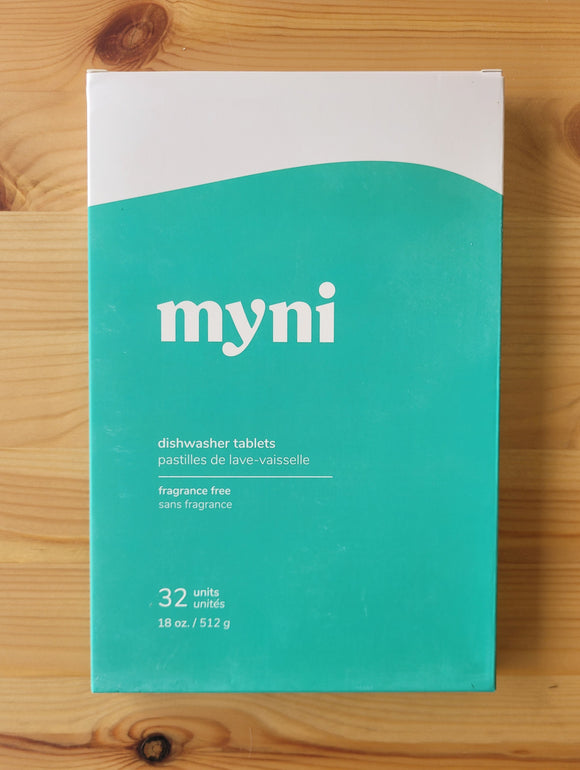 Myni Dishwasher Detergent Tablets (Package of 32) - 4515