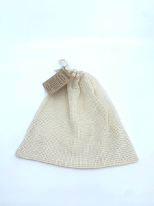 Organic Cotton Mesh Laundry Bag