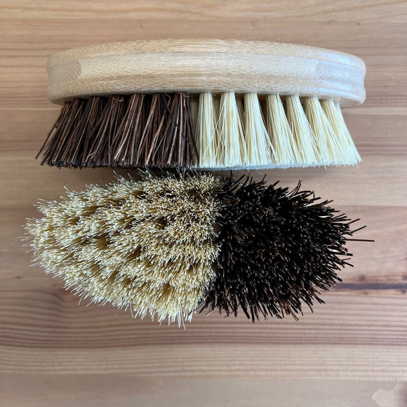 Sisal & Palm Vegetable Brush