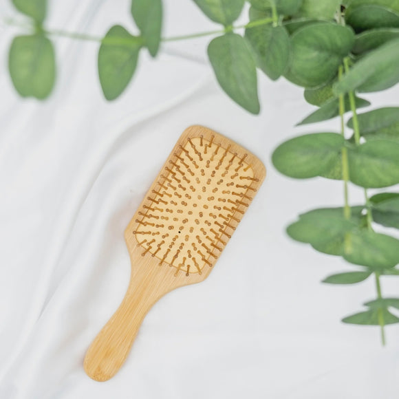 Bamboo Paddle Hair Brush