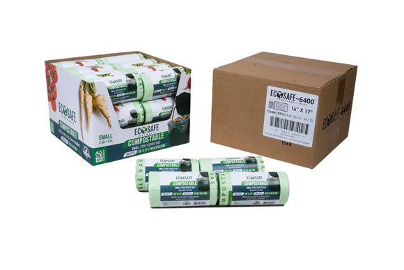 EcoSafe Compostable Small Food Scraps Bag - 1025