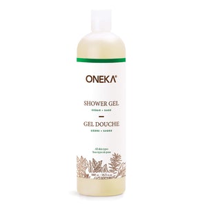 Oneka Cedar & Sage Shower Gel 500mL