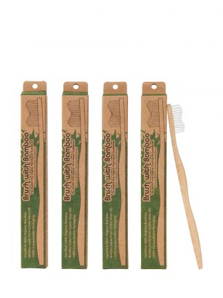 Brush with Bamboo Toothbrush